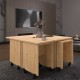 Sapphire Oak Center Table-OS-19