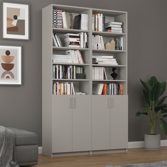 Ash Trend K-41 Bookcase with Ash Gray Cover