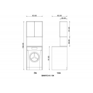 Bathroom Cabinet Antares