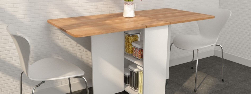 Folding Table White