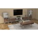 TV Group Metallic Gray & Retro Bronze