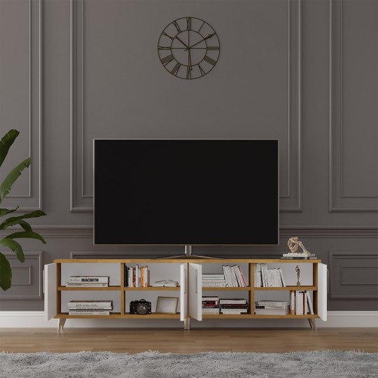 TV Unit White & Petra T-03