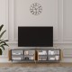 TV Unit in Dark Grey & Petra T-05