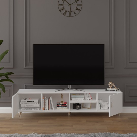 TV Unit White T-09