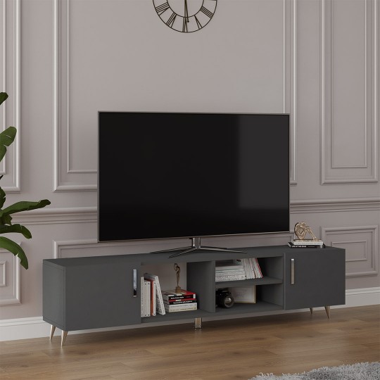 TV Unit Dark Grey T-12