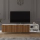 TV Unit White & Walnut T-25